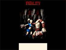 Tablet Screenshot of fatality1.com